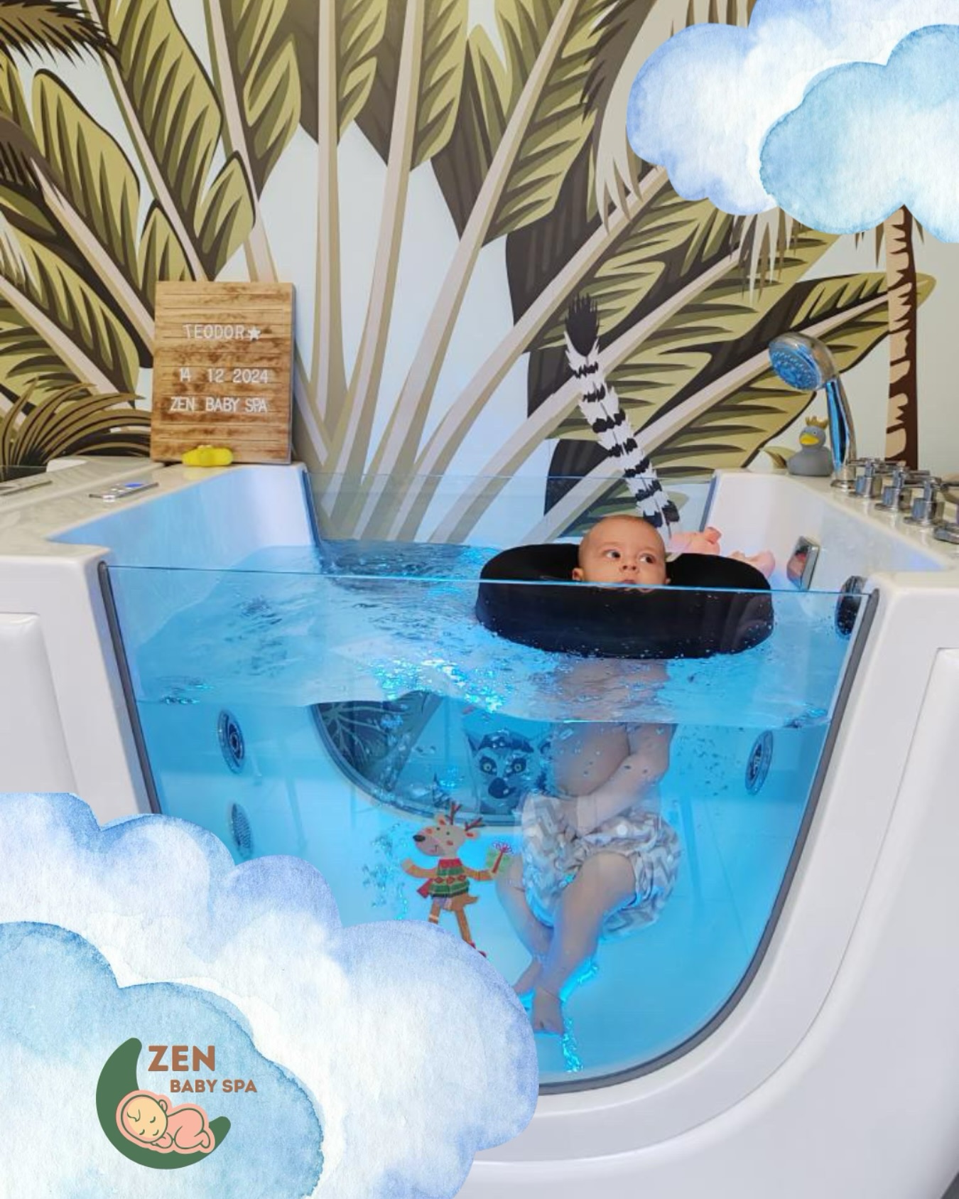 Naša oprema je posebno dizajnirana za bezbednost i udobnost beba, sa optimalnom temperaturom vode, mehurićima i hidro-masažom koja podstiče motorni razvoj i relaksaciju. 👶🏼💦

📍 Dr Milutina Ivkovića 11B, Beograd
📱 069 2788 654

#zenbabyspa #babyspa #beograd #srbija