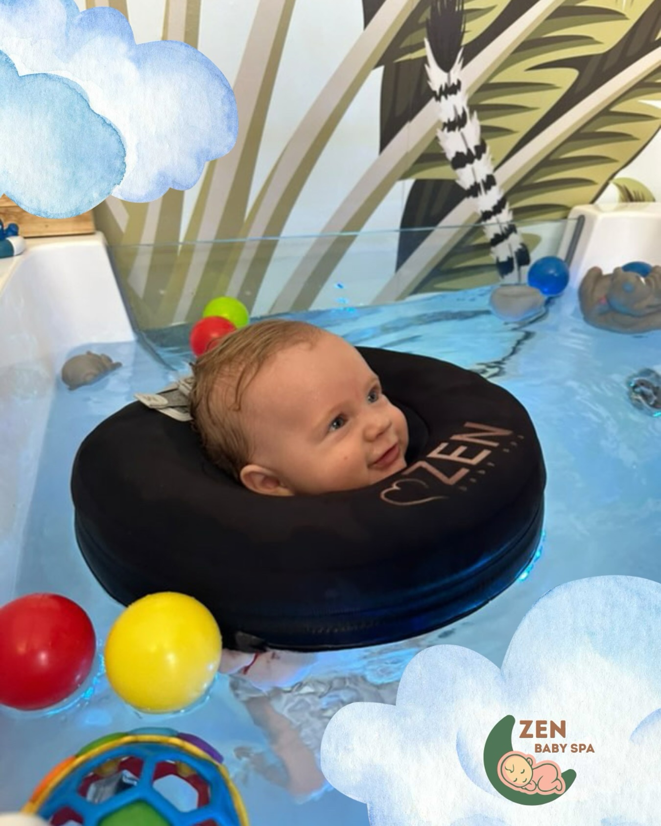 Osmeh koji govori sve! ❤️🍼

📍 Dr Milutina Ivkovića 11B, Beograd
📱 069 2788 654

#zenbabyspa #babyspa #beograd #srbija